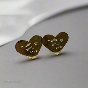 Made with Love Gold Earrings