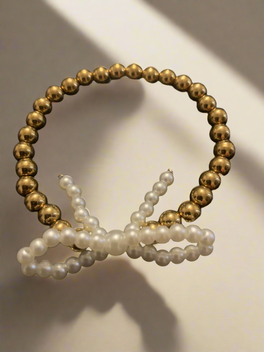 Gold & Pearl ROSELETS